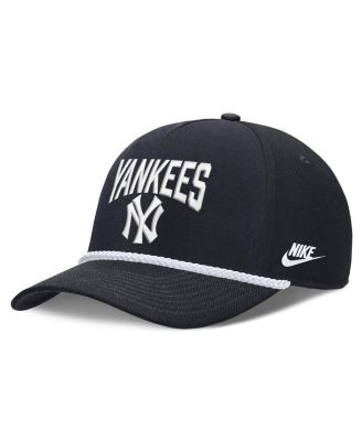 Men's Navy New York Yankees Cooperstown Rise Adjustable Hat