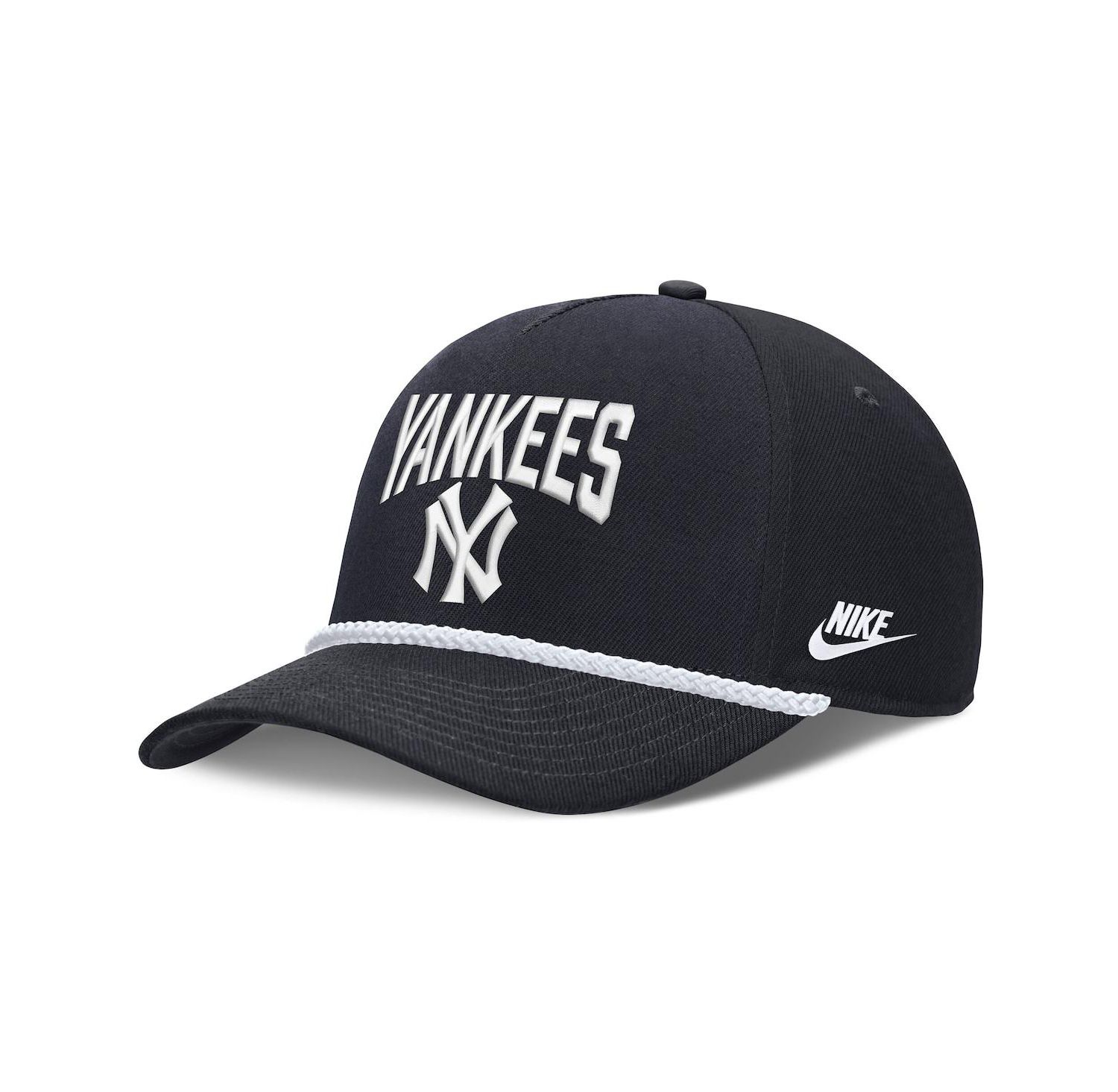 Men's Navy New York Yankees Cooperstown Rise Adjustable Hat