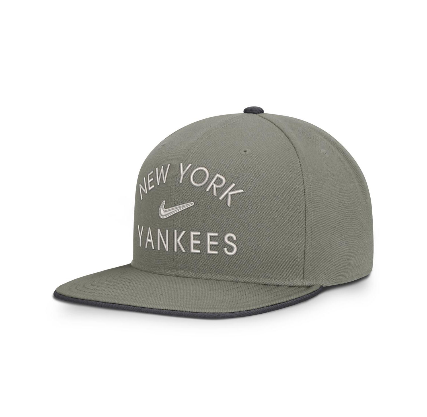 Men's Olive New York Yankees Pro Dri-FIT Snapback Hat