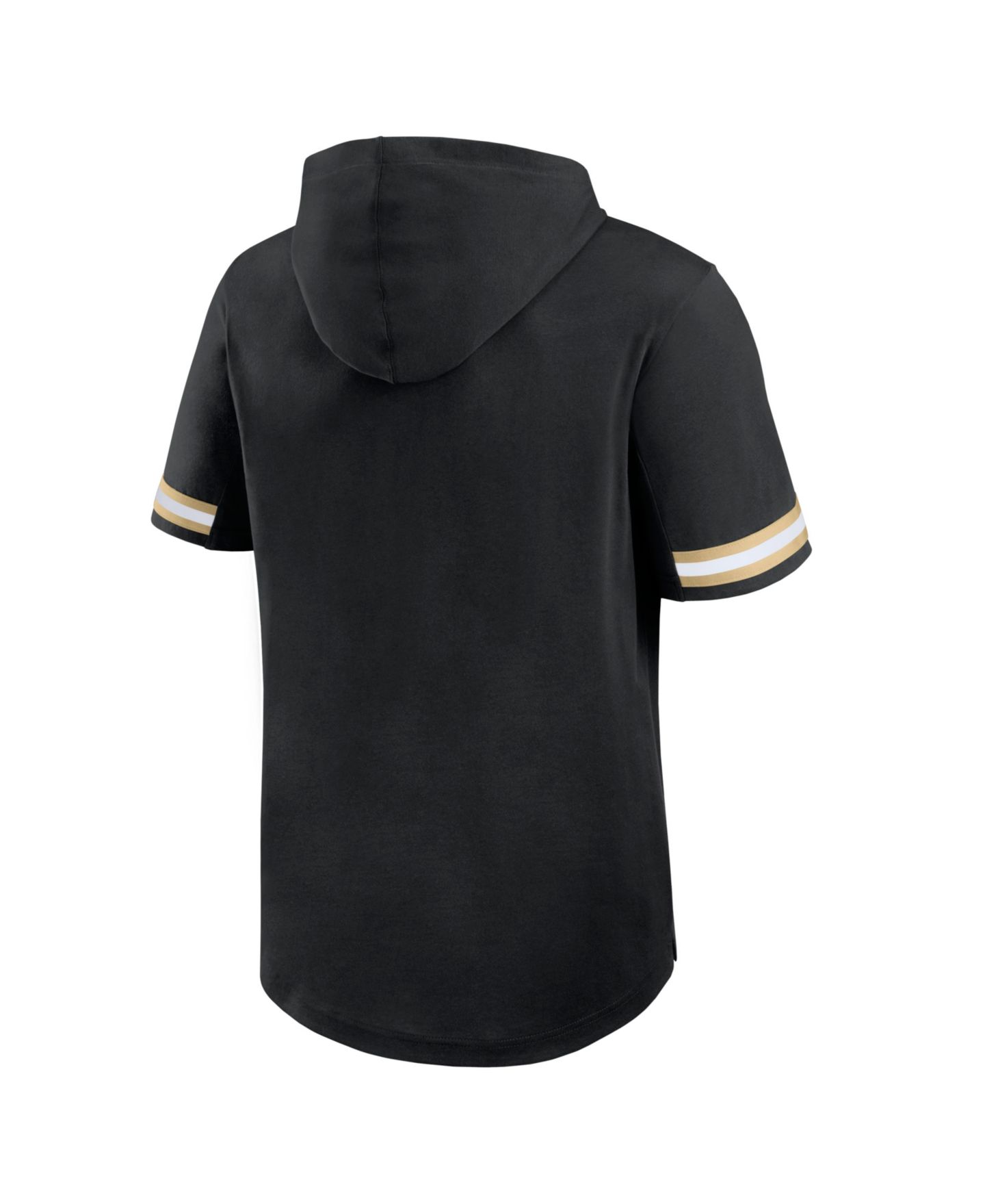 Мужская футболка Fanatics Black New Orleans Saints Optimal Play Short Sleeve Hooded — фото 3