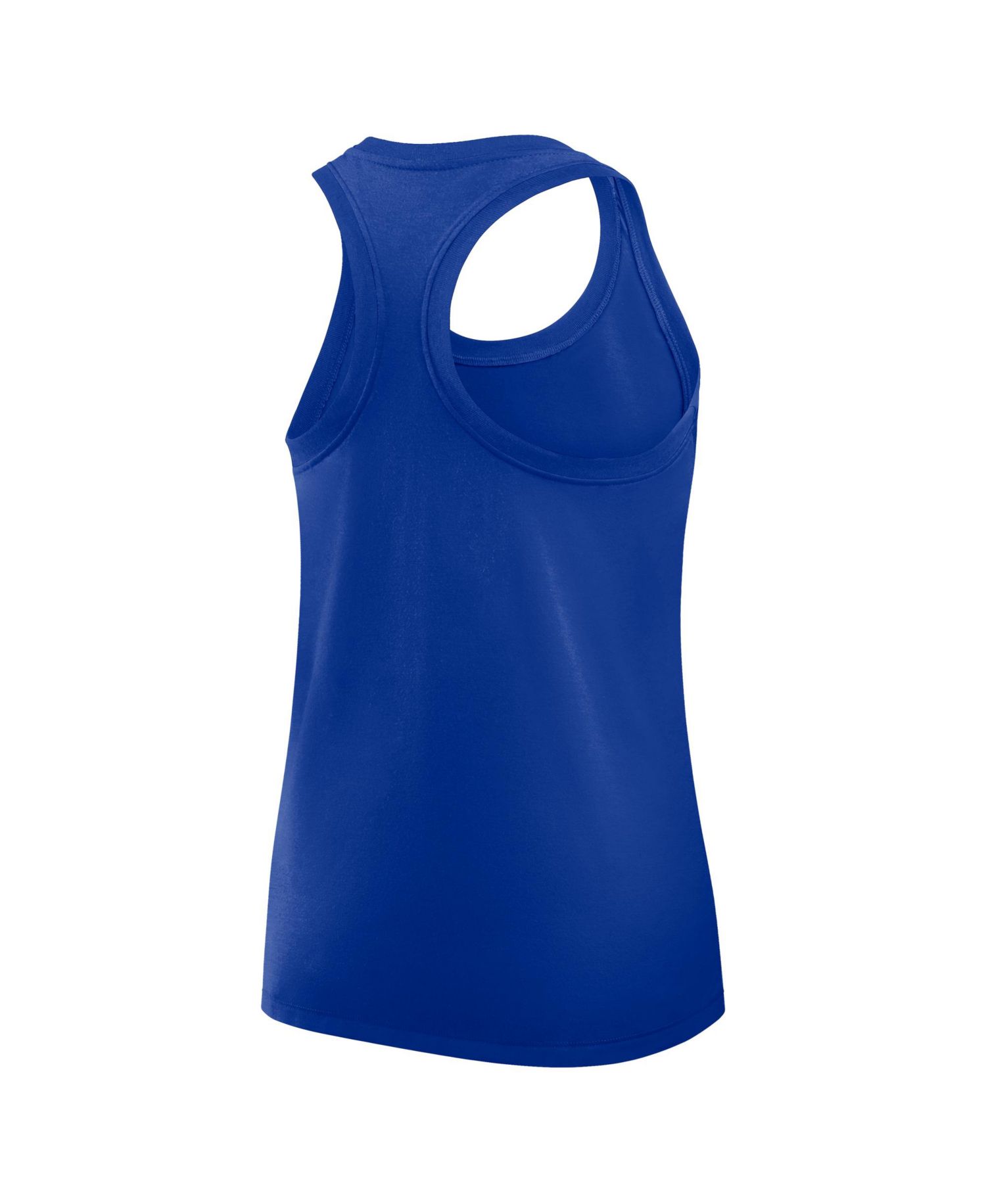 Women's Royal Buffalo Bills Hurry Up Tri-Blend Dri-FIT Tank Top