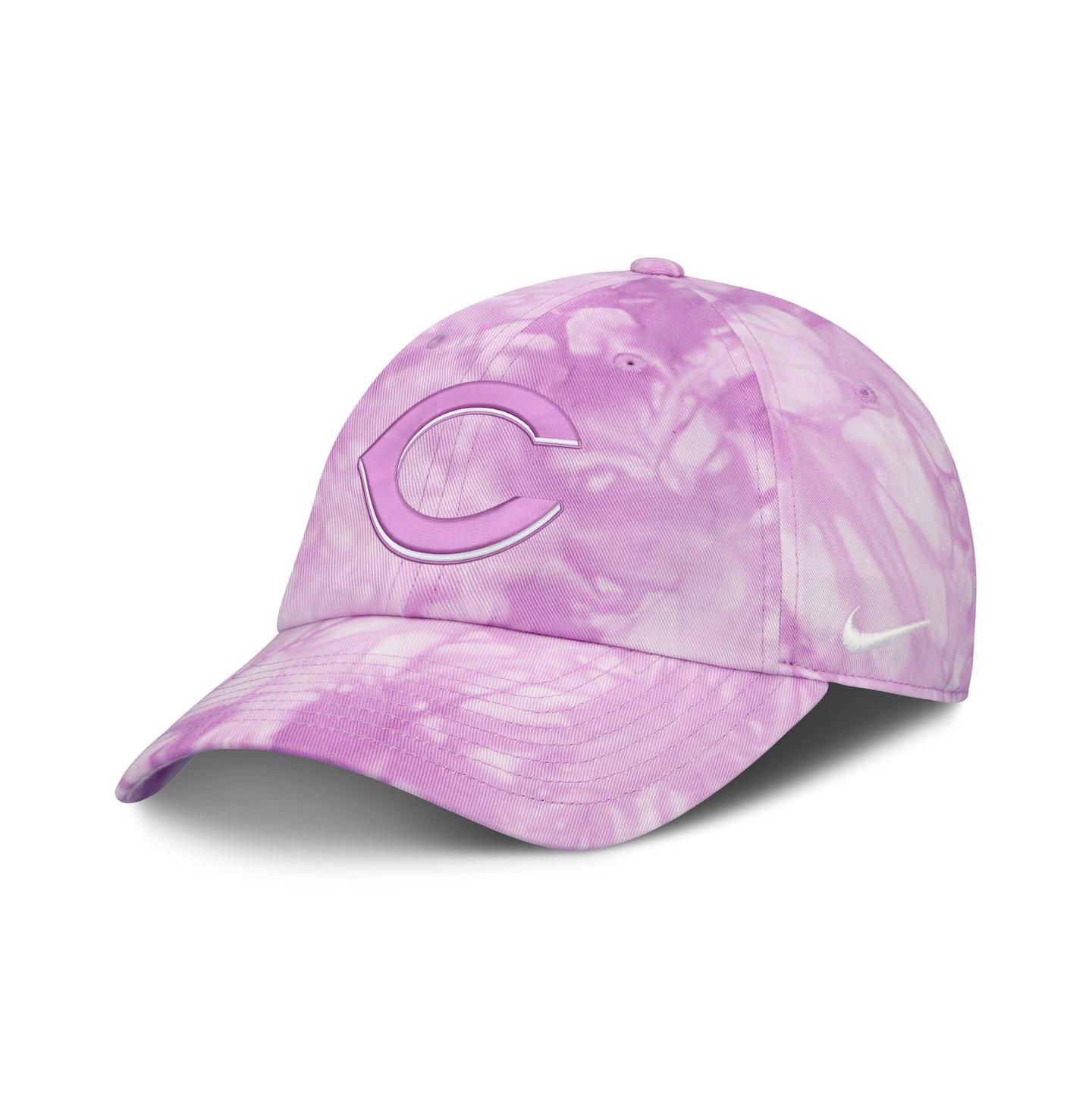 Женская кепка Nike Light Pink Cincinnati Reds Mother’s Day Club Adjustable Hat — фото 1