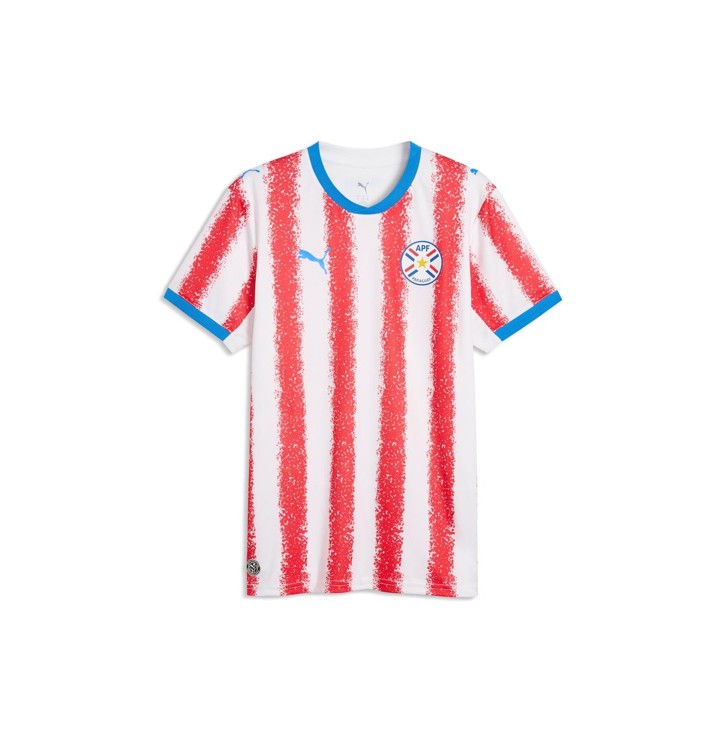 Мужской топ PUMA White Paraguay National Team 2026 Home Replica Jersey — фото 1