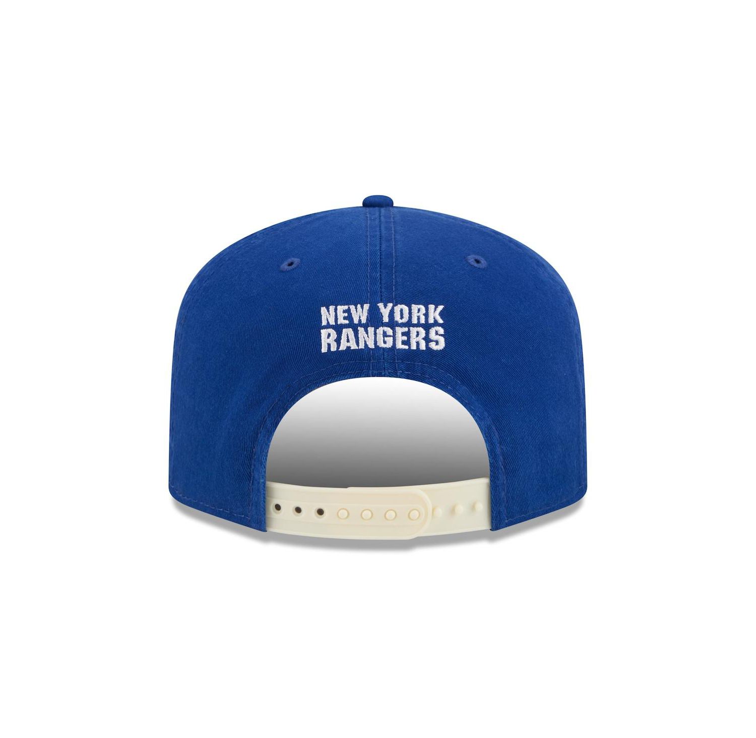 Men's Blue New York Rangers Throwback Stanley Cup Champions Side Patch 19TWENTY Adjustable Hat