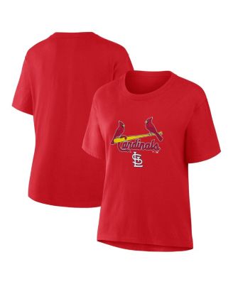 Women's Red St. Louis Cardinals Lockup Legacy T-Shirt