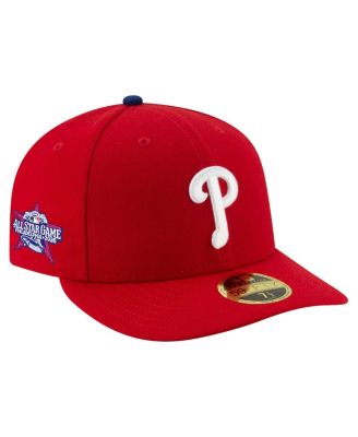 Men's Red Philadelphia Phillies 2026 All-Star Game Authentic Collection Side Patch Low Profile 59FIFTY Fitted Hat