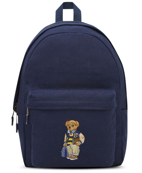Детский рюкзак Polo Ralph Lauren с медведем, 8-20, цвет: Синий