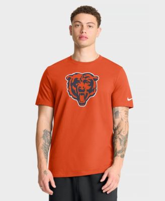 Men's Orange Chicago Bears Essential Logo T-Shirt