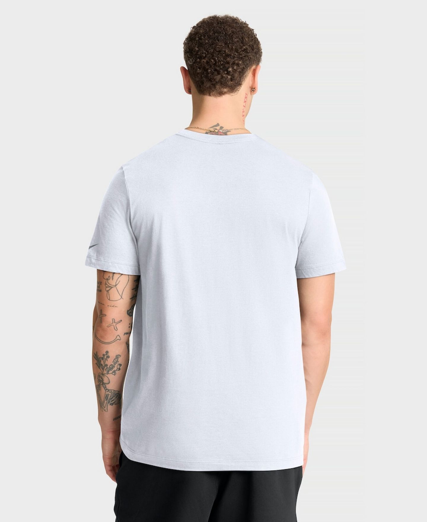Мужская футболка Nike White Tennessee Titans Essential Logo — фото 2