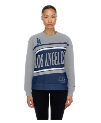 Women's Navy/Gray Los Angeles Dodgers Gameday Fleece Sweatshirt