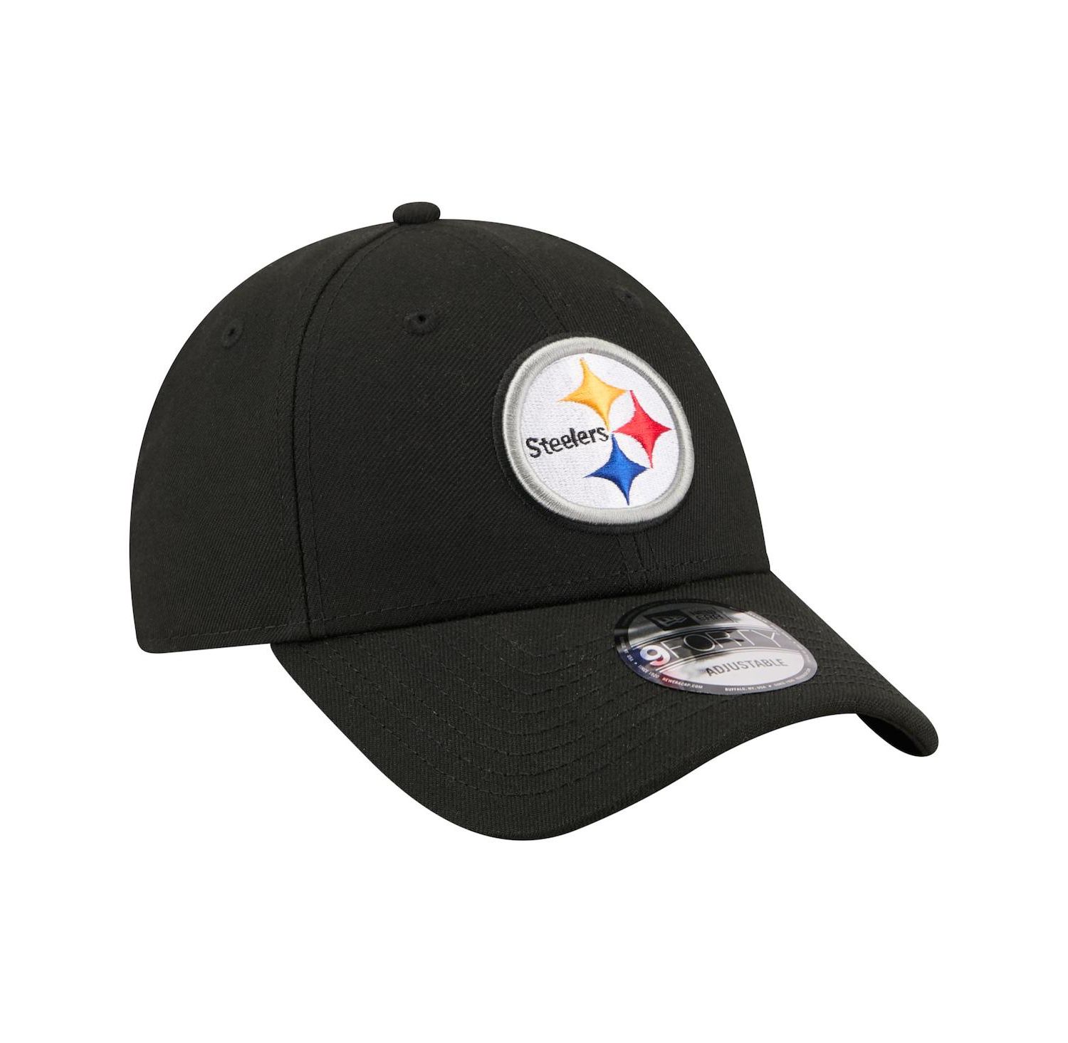 Men's Black Pittsburgh Steelers Core Team 9FORTY Adjustable Hat