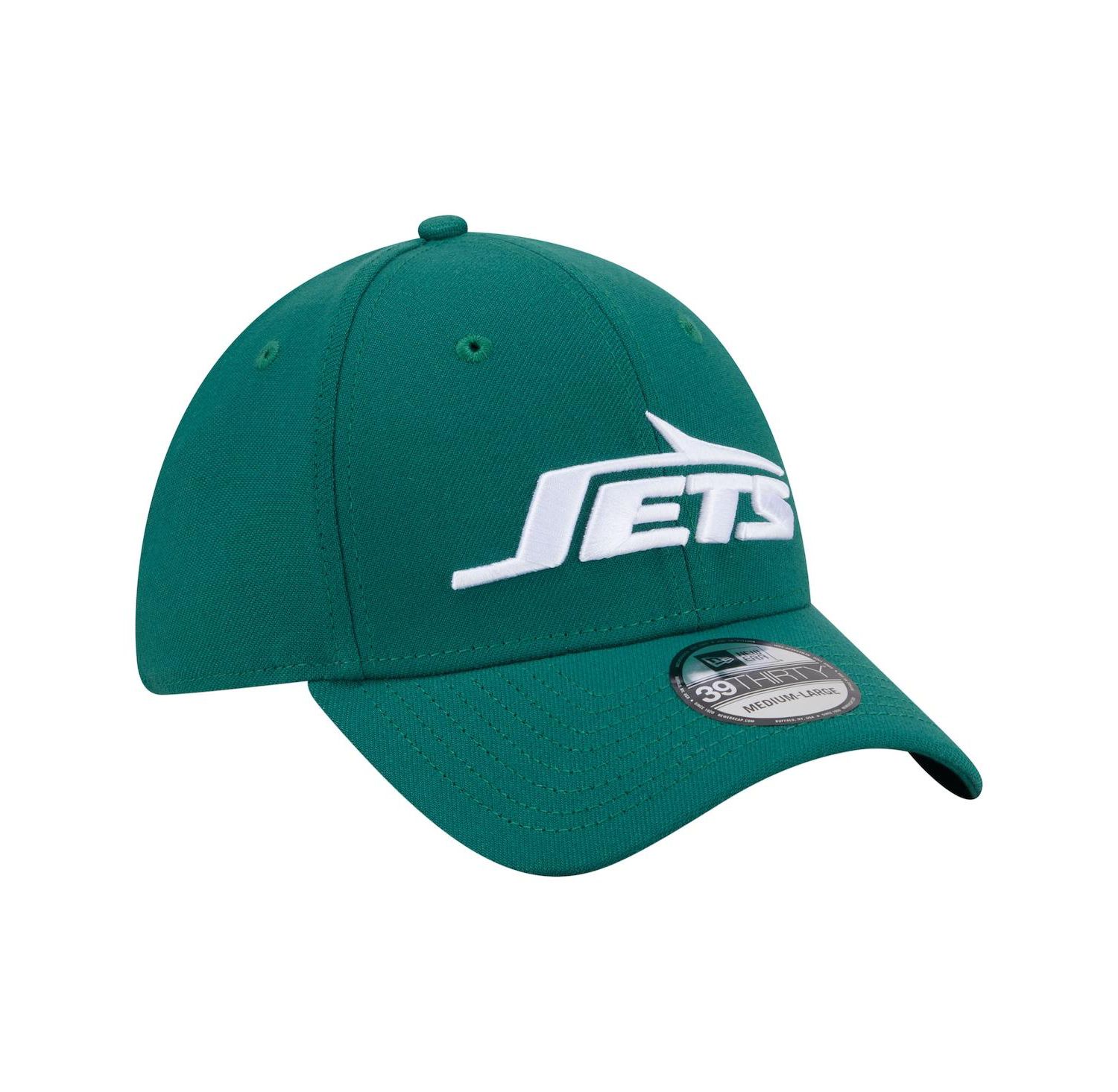 Men's Green New York Jets Core Team 39THIRTY Flex Hat