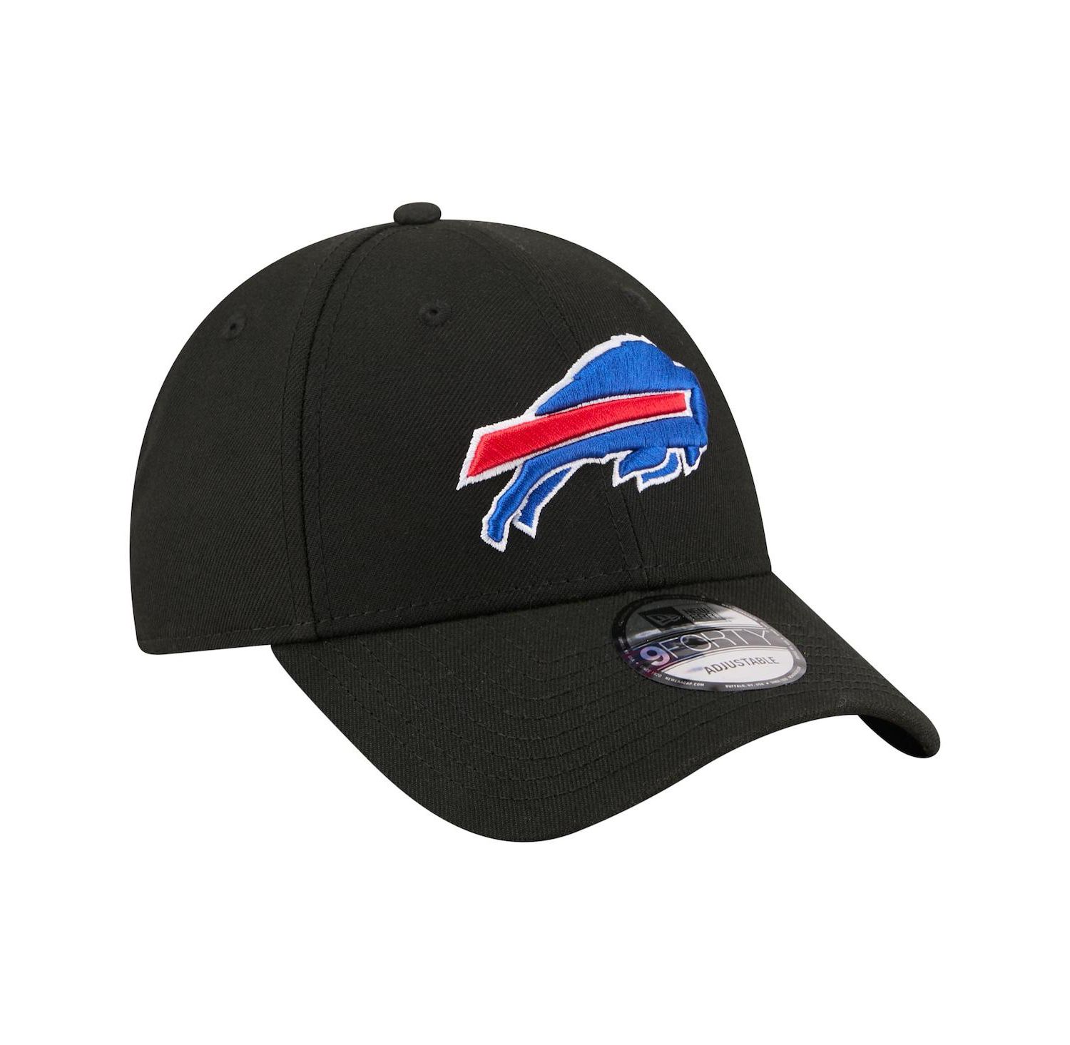 Men's Black Buffalo Bills Core Team 9FORTY Adjustable Hat
