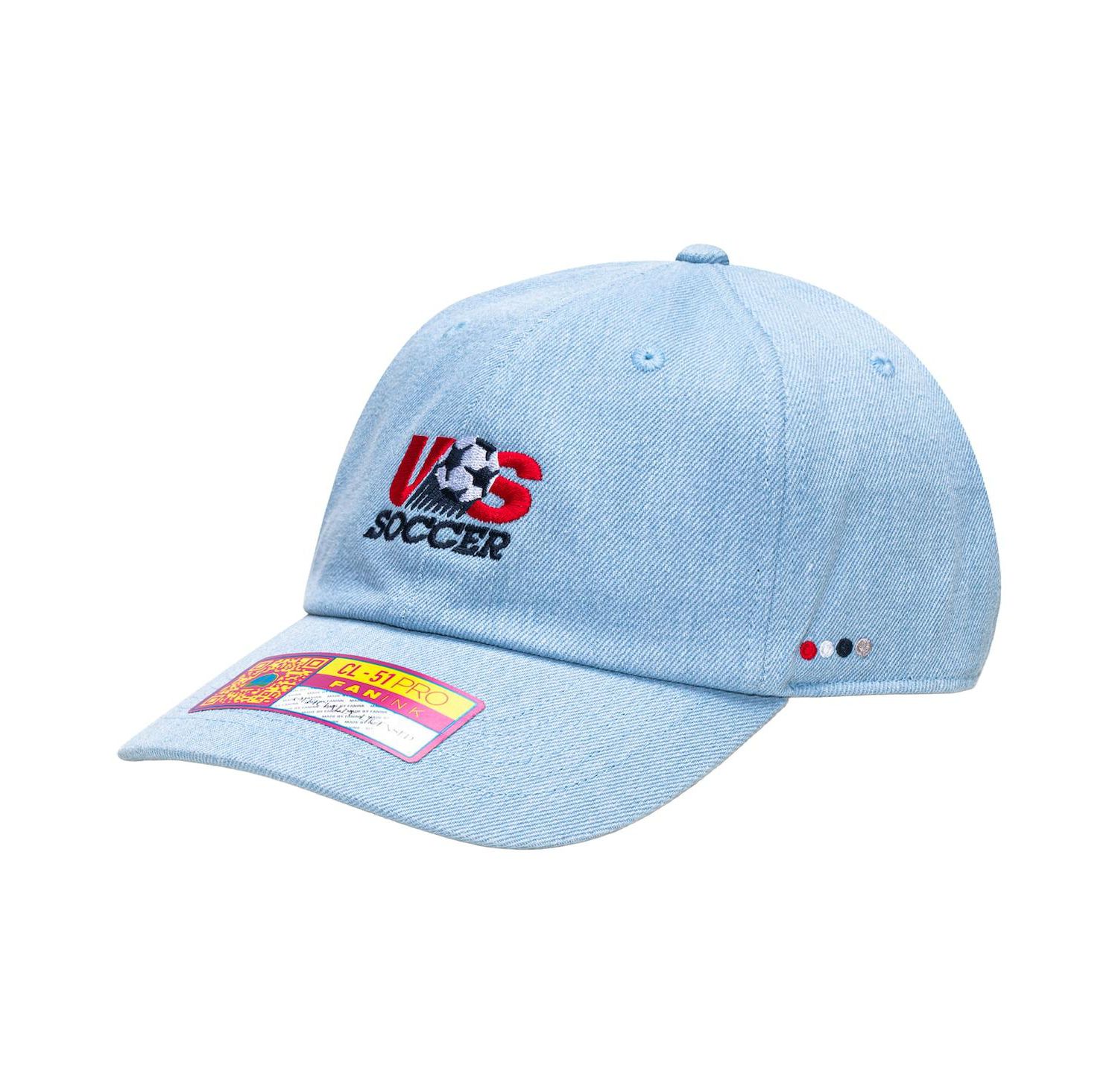 Men's and Women's Light Blue USMNT Making History Adjustable Trucker Hat