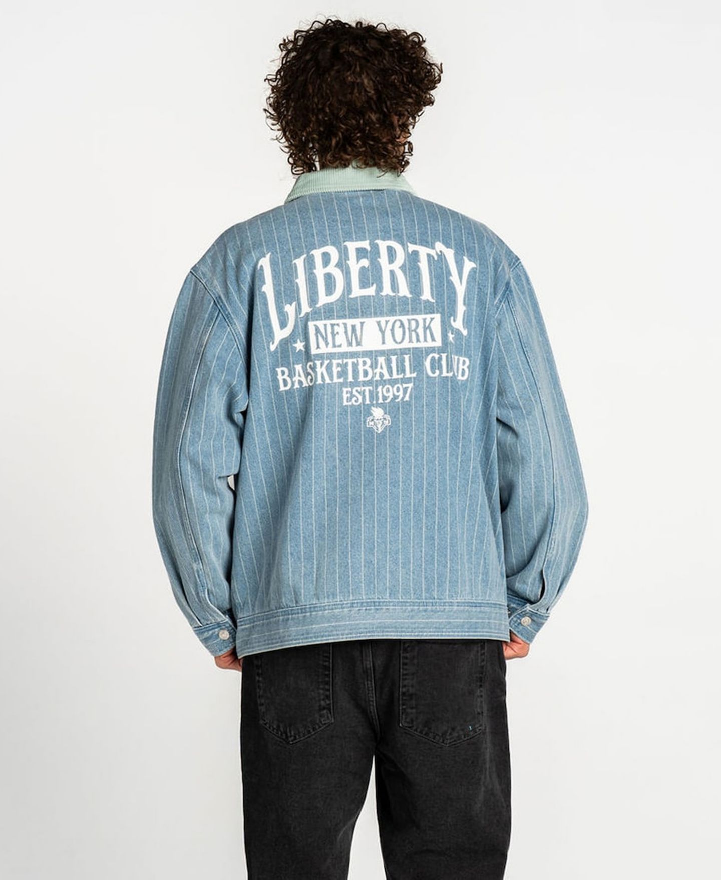 Куртка The Wild Collective Denim New York Liberty Conductor Full-Zip — фото 3