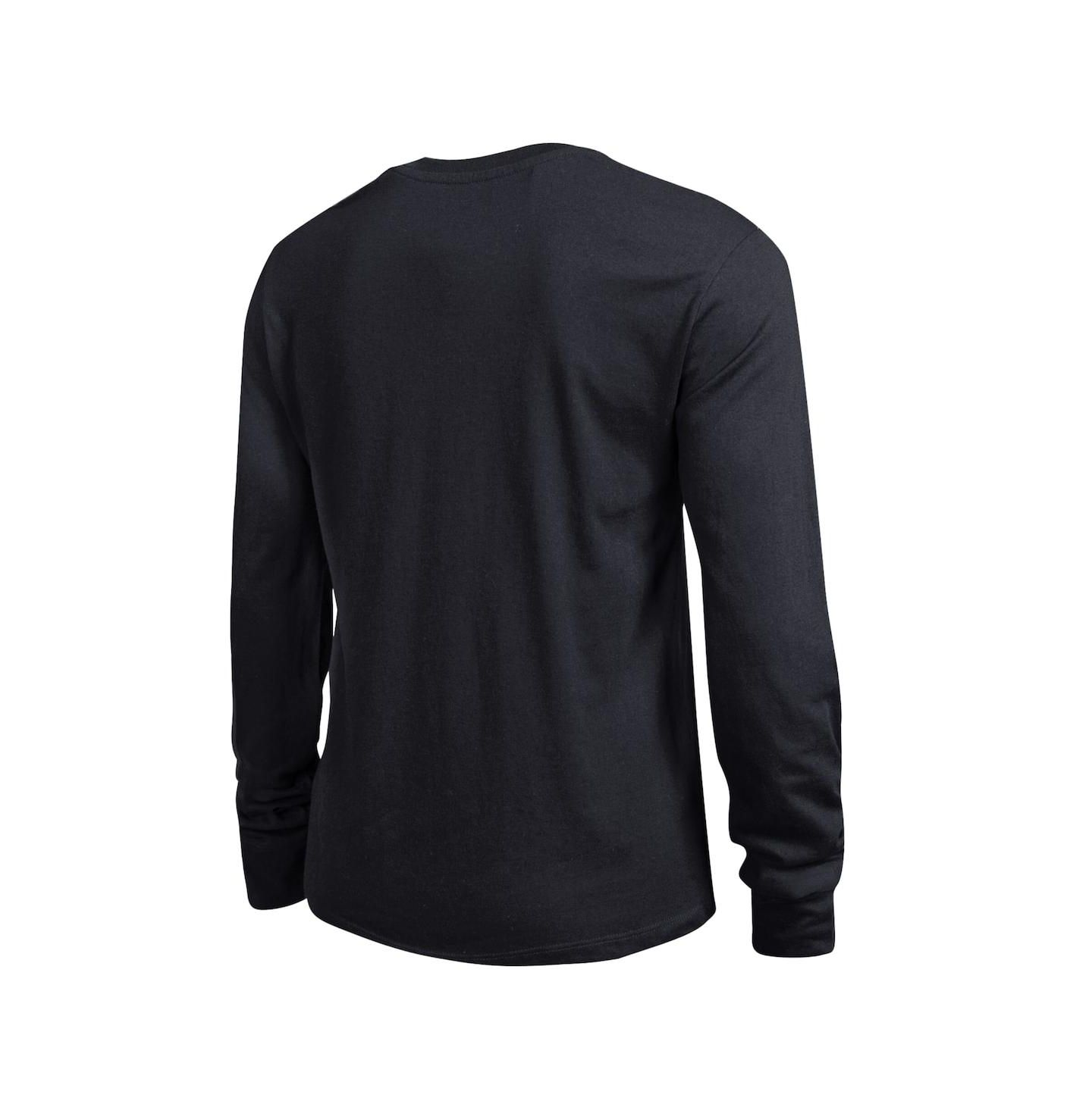 Женская футболка Champion Black Minnesota Wild 2-Hit Long Sleeve — фото 2