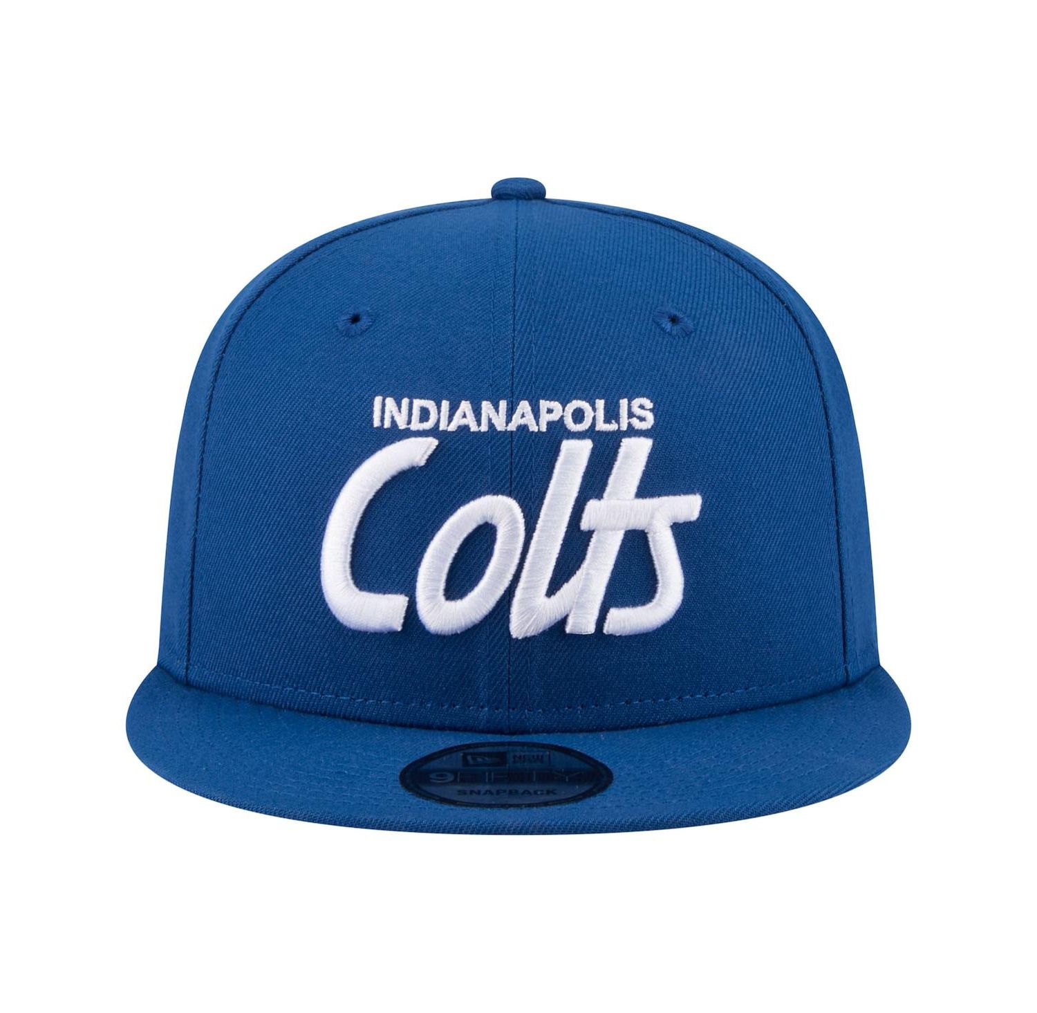 Men's Royal Indianapolis Colts Core Team Script 9FIFTY Snapback Hat