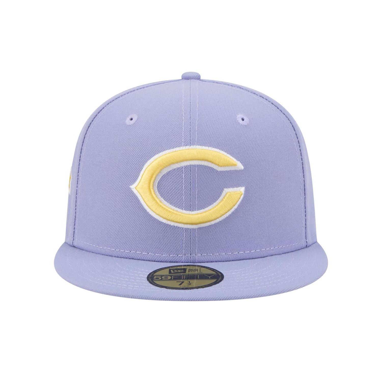 Men's Light Purple Chicago Bears Lavender Bloom 59FIFTY Fitted Hat