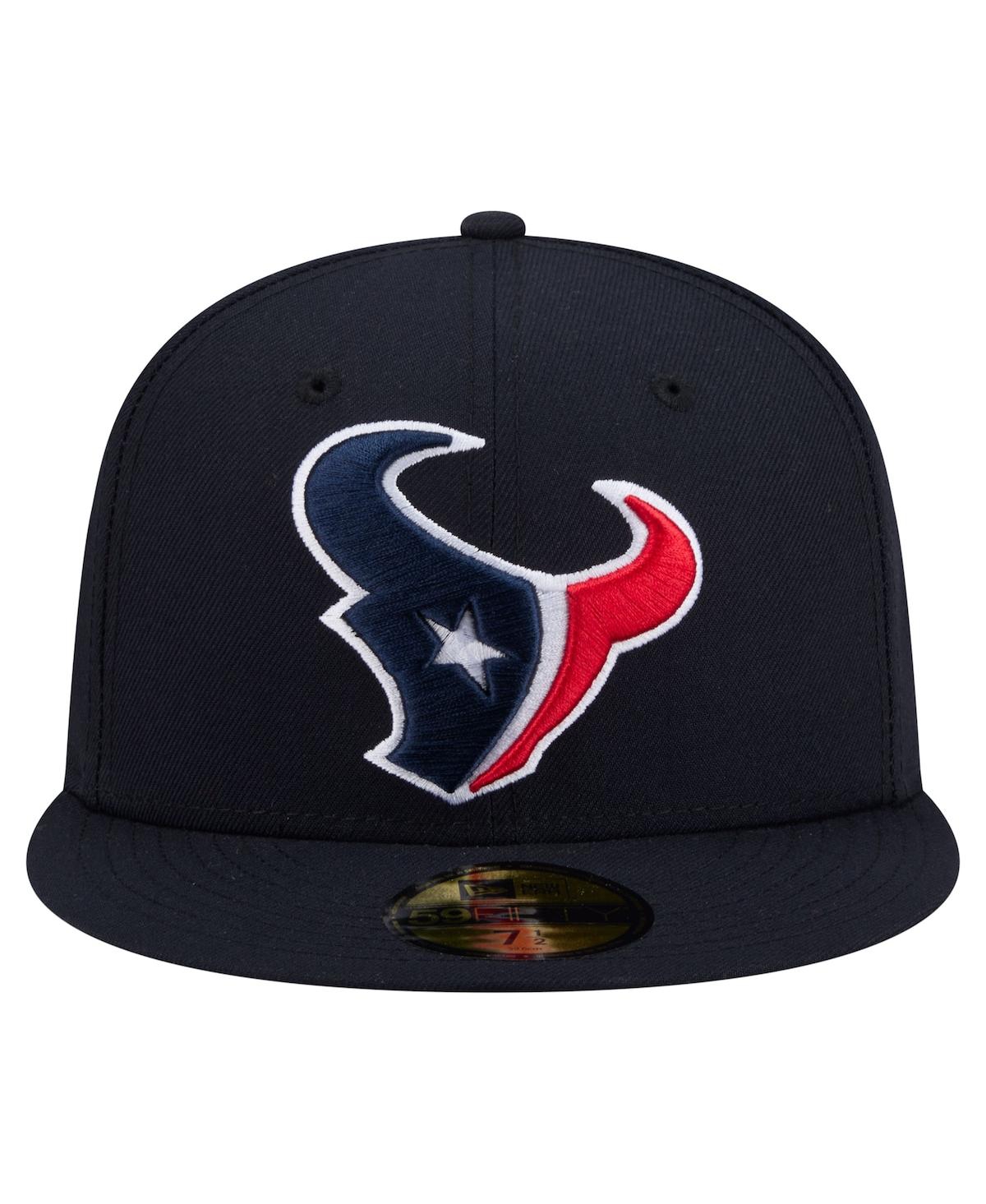 New Era Men's Navy Houston Texans 59FIFTY Fitted Hat