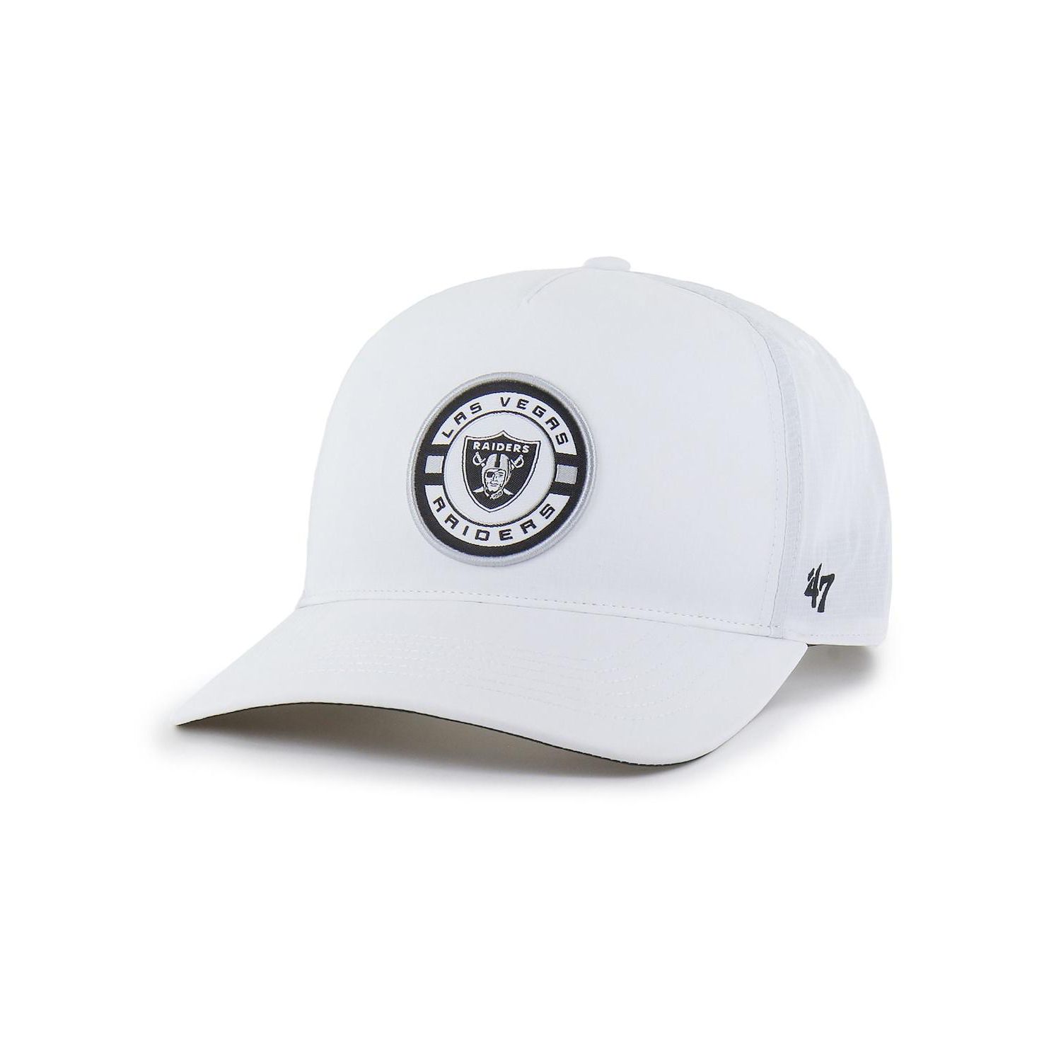 Men's White Las Vegas Raiders Strand Adjustable Hitch Hat