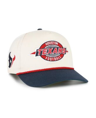 Men's Natural Houston Texans Frame Out Two Tone Hitch Adjustable Hat