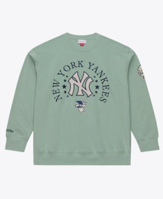 Men's Green New York Yankees Yacht Rock Fleece Sweatshirt