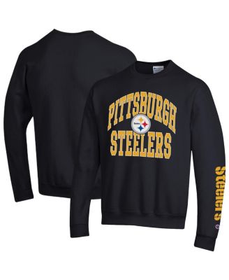 Men's Black Pittsburgh Steelers Powerblend Fleece Sweatshirt