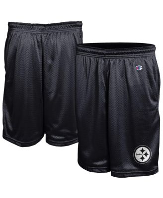 Men's Black Pittsburgh Steelers Classic Mesh Shorts