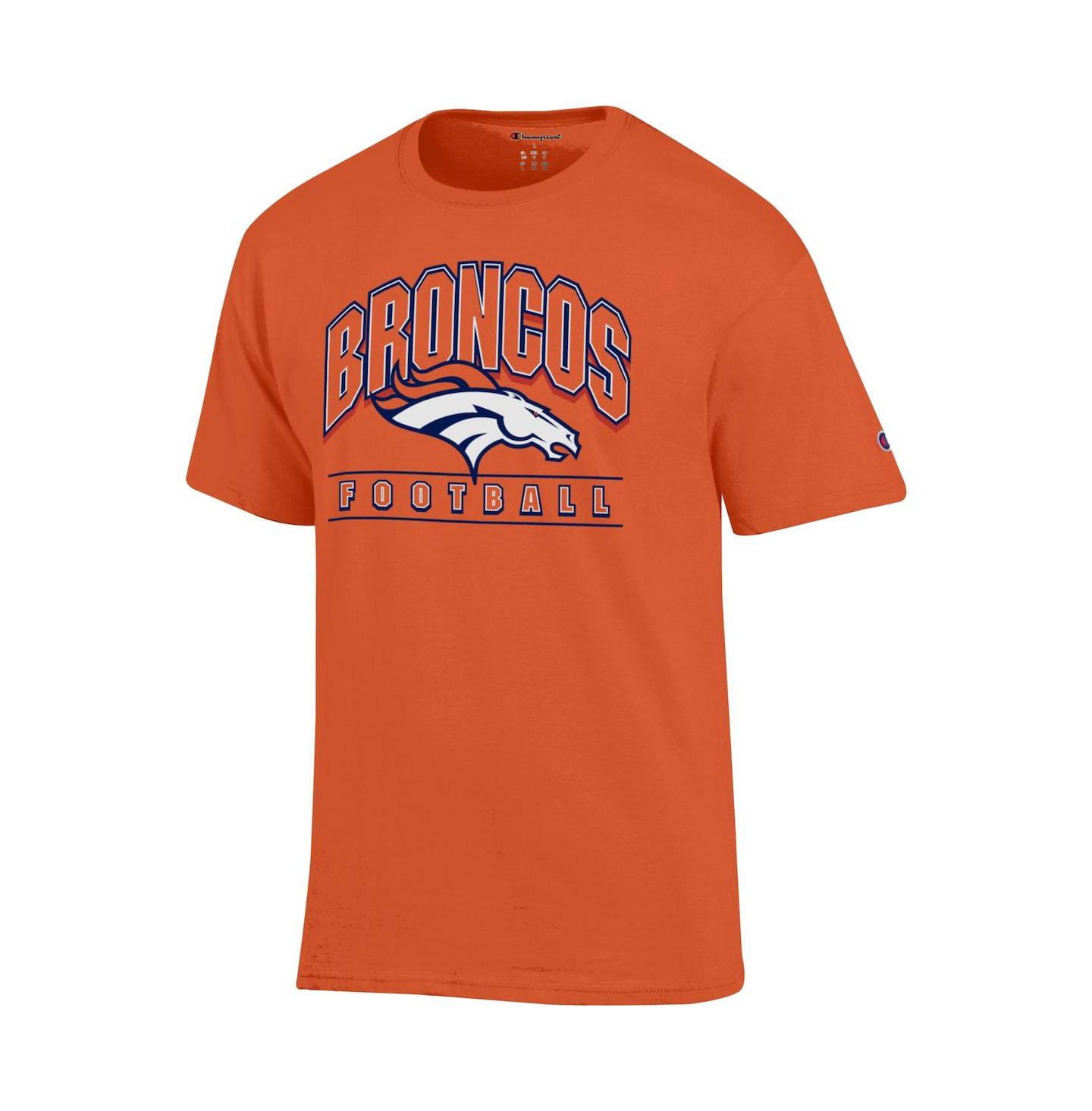 Мужская футболка Champion Orange Denver Broncos Football — фото 3