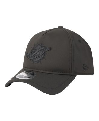 Men's Black Miami Dolphins Apex 9FORTY Adjustable Hat