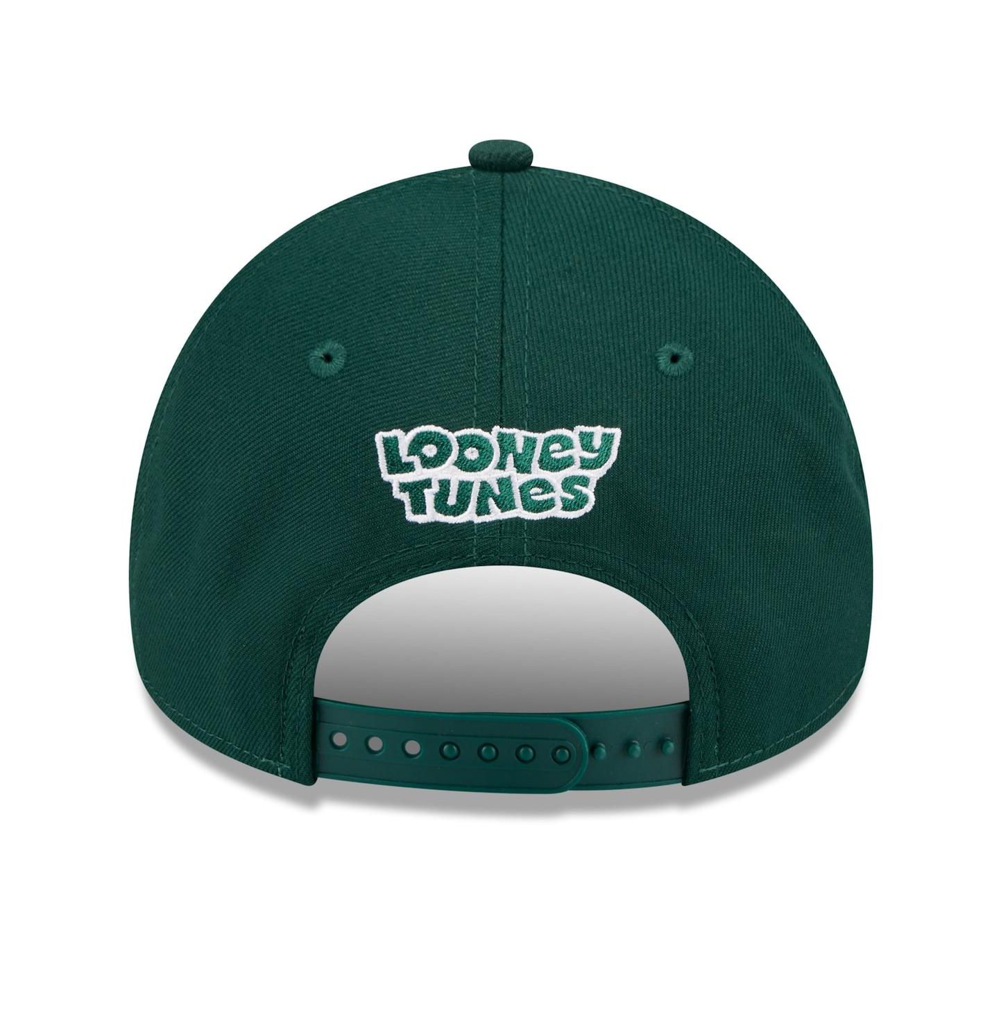 Детская кепка New Era Green Athletics Looney Tunes A-Frame 9FORTY Adjustable Hat — фото 2