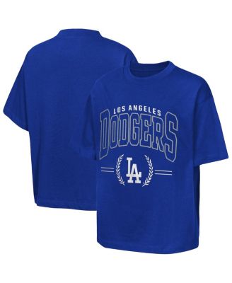 Big Boys and Girls Royal Los Angeles Dodgers Premium World Class T-Shirt