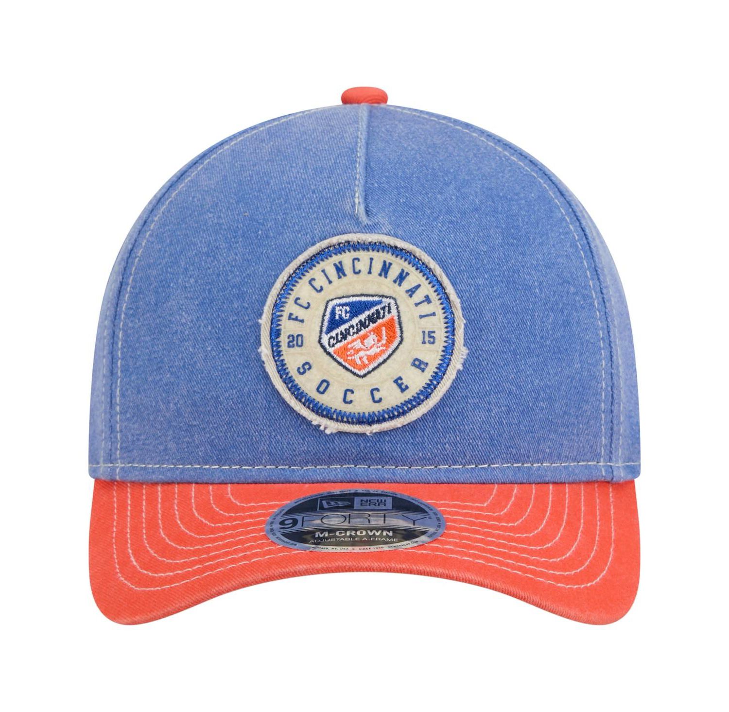 Men's Blue FC Cincinnati Jersey Hook 9FORTY Adjustable Hat