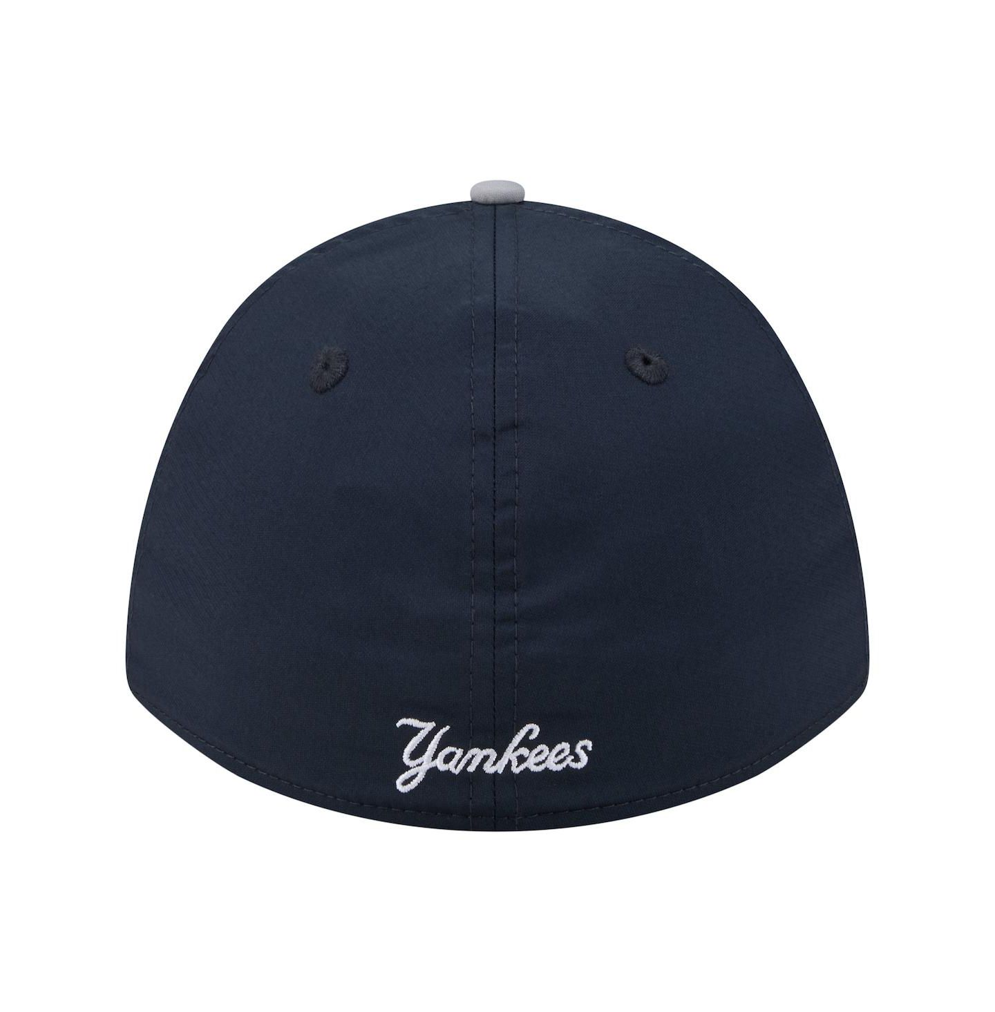 Мужская кепка New Era Navy/Gray New York Yankees Rope M-Crown A-Frame 39THIRTY Flex Hat — фото 2