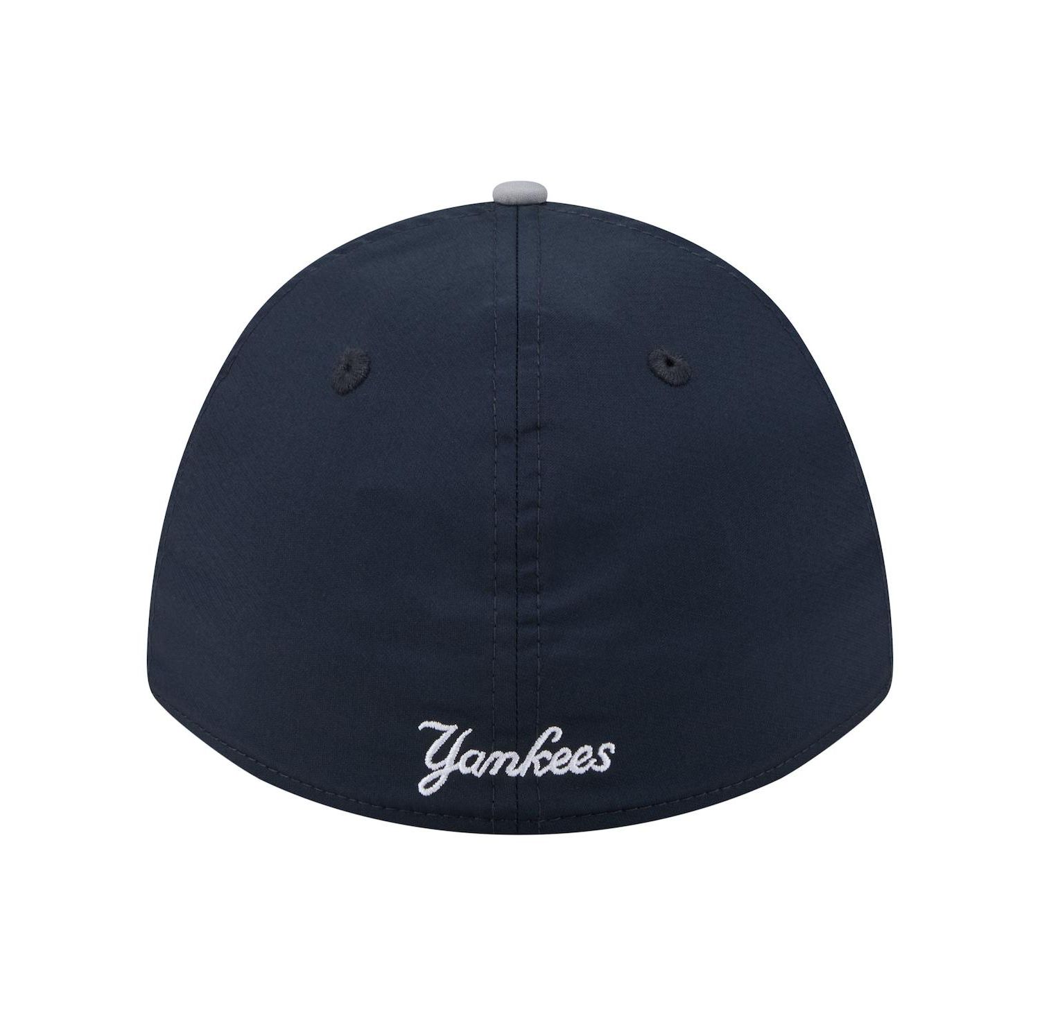 Men's Navy/Gray New York Yankees Rope M-Crown A-Frame 39THIRTY Flex Hat