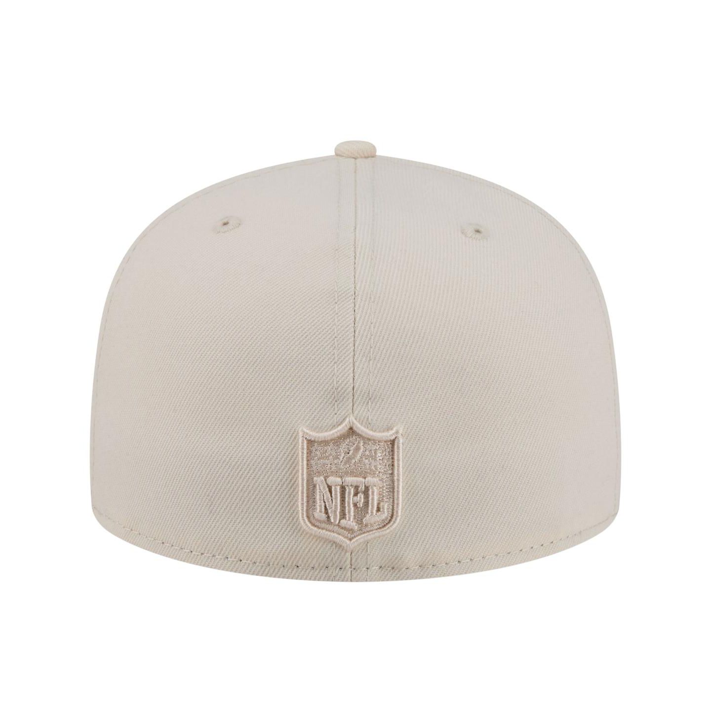 Мужские головные уборы New Era Cream Pittsburgh Steelers Color Pack 59FIFTY Fitted Hat — фото 4