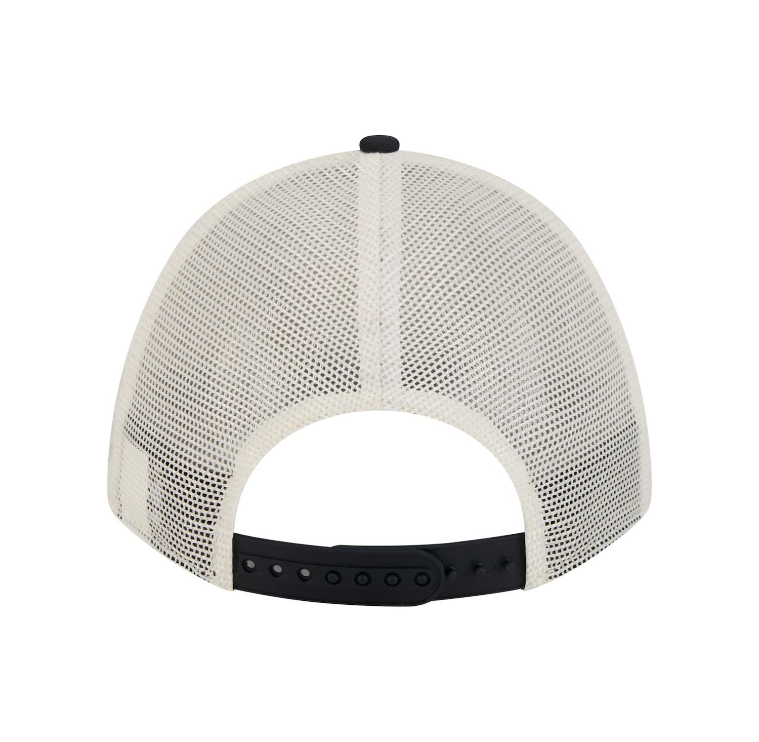 Women's Light Beige/Navy Seattle Mariners Retro 9FORTY M-Crown A-Frame Trucker Adjustable Hat