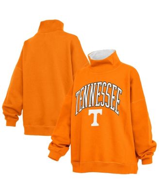 Women's Tennessee Orange Tennessee Volunteers Oversized Mock Neck Sweatshirt