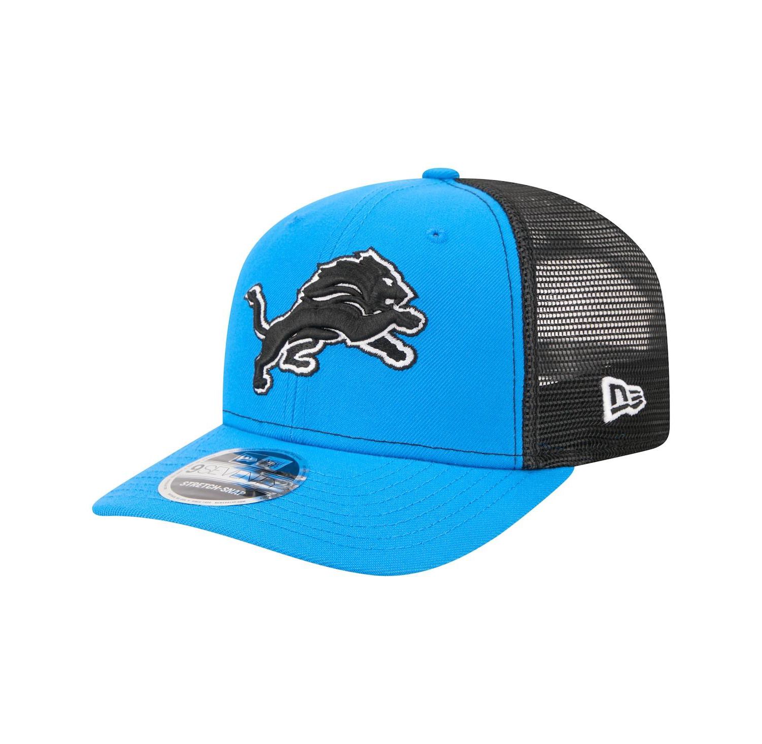 Men's Blue Detroit Lions 9SEVENTY Trucker Adjustable Hat