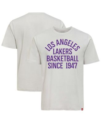 Men's and Women's Gray Los Angeles Lakers Genuine Issue Collection Duke T-Shirt