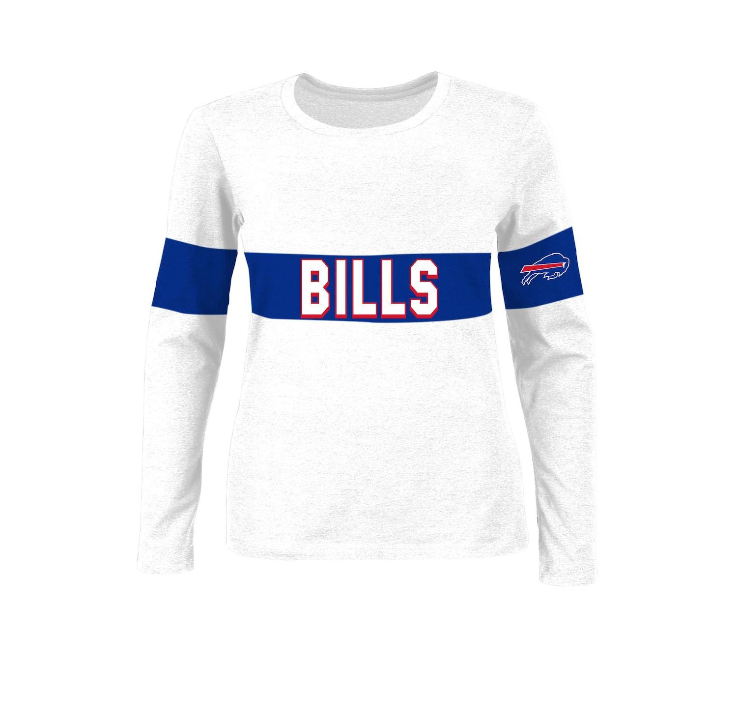 Women's Josh Allen Ash Buffalo Bills Plus Size Name & Number T-Shirt