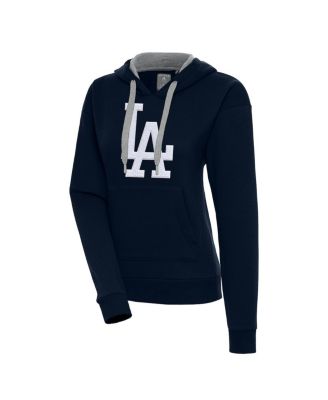 Women's Navy Los Angeles Dodgers Victory Pullover Hoodie