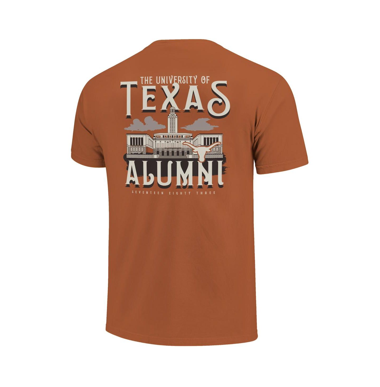 Футболка Image One Texas Orange Texas Longhorns Comfort Colors Campus Alumni — фото 2