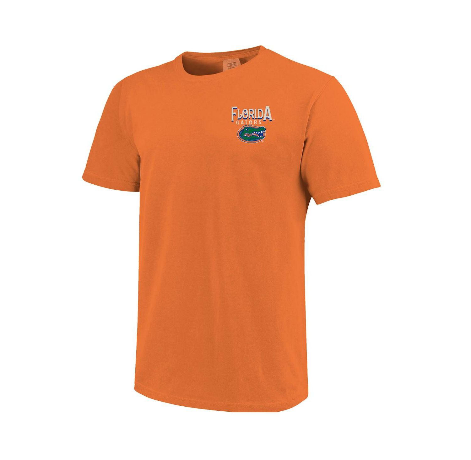 Men's and Women's Orange Florida Gators Comfort Colors Campus Alumni T-Shirt