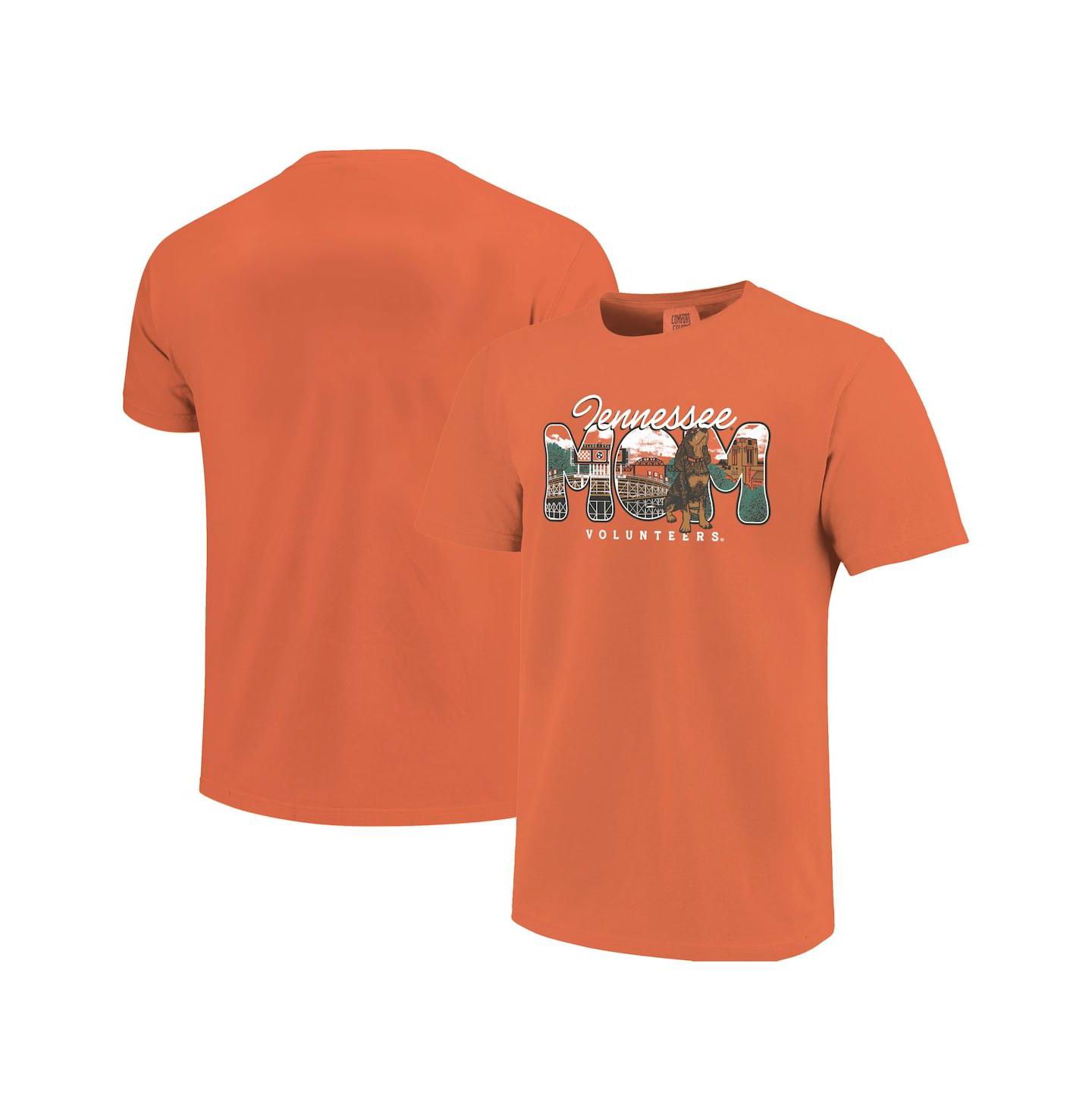 Женская футболка Image One Tennessee Orange Tennessee Volunteers Comfort Colors Campus Drawing Mom — фото 1