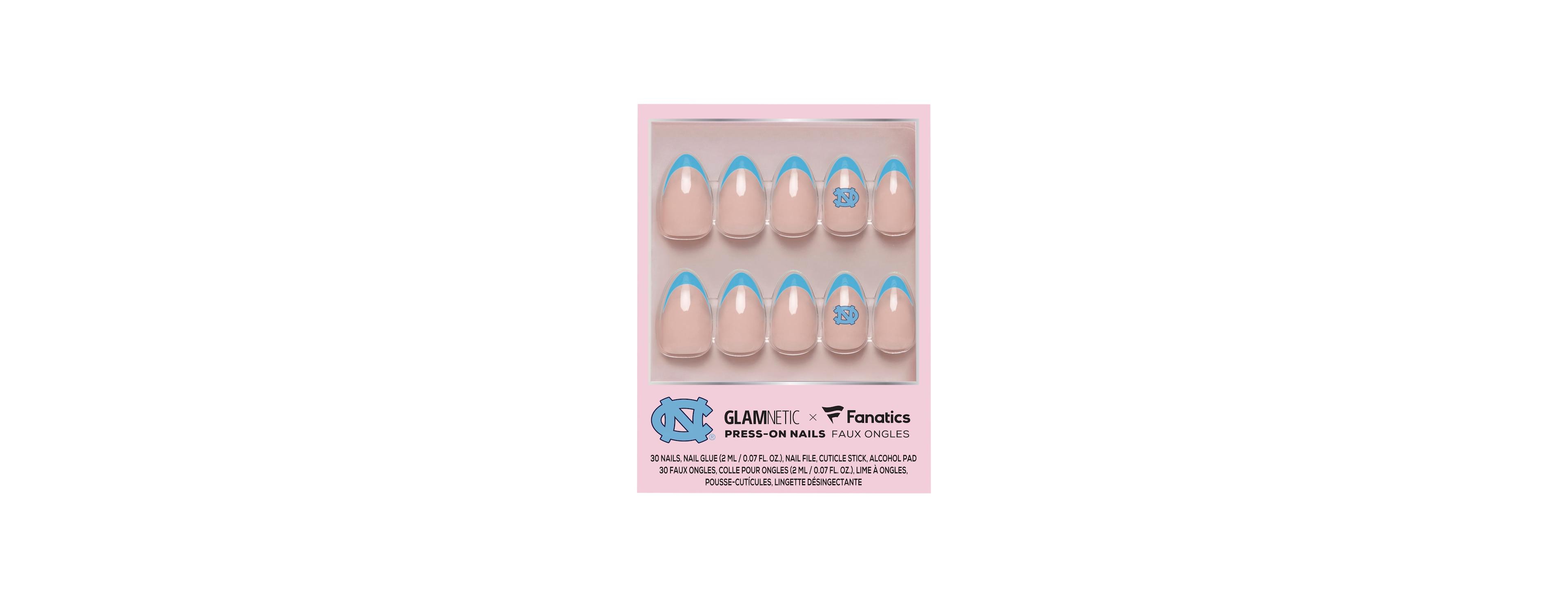 Wincraft Glamnetic x North Carolina Tar Heels Nail Kit