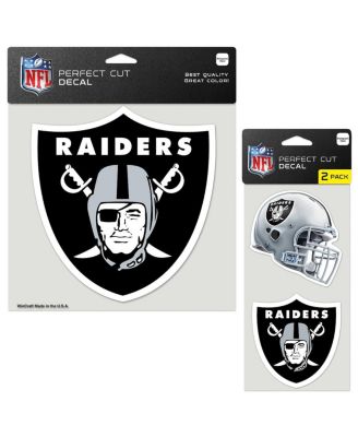 Las Vegas Raiders Three-Pack Perfect Cut Decal Sheet