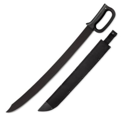 24 Inch Carbon Steel Cutlass Machete with Sheath Cover Accessory