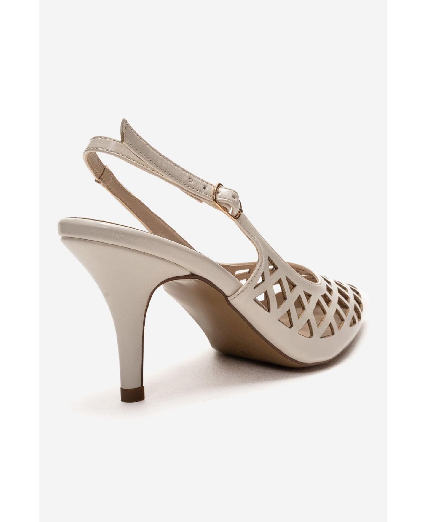 Женские туфли Prologue Shoes Jever Stiletto, цвет: Бежевый — фото 6