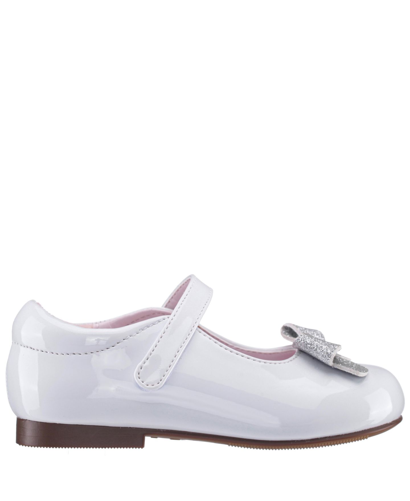 Туфли Nina Emee White Patent Mary Jane Dress Shoe для девочек, цвет: Белый — фото 3